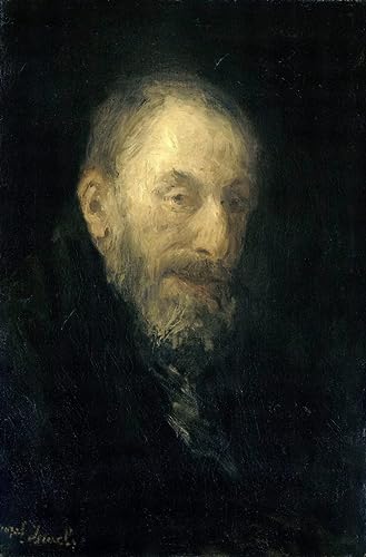 Peinture murale Le vieil Isaac de Jozef Israels pour décoration salon élégant