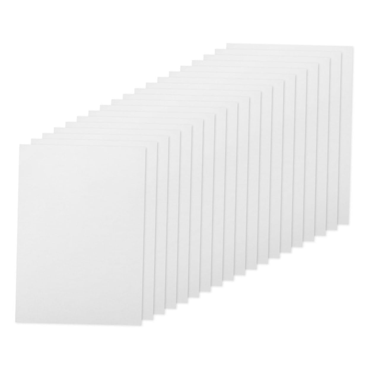 Aquarellpapier 100 Blatt Weißes Dickes Papier für Malen | Künstlerpapier für Wasserfarbe und Wassermalerei, 100 Blätter im Blockformat