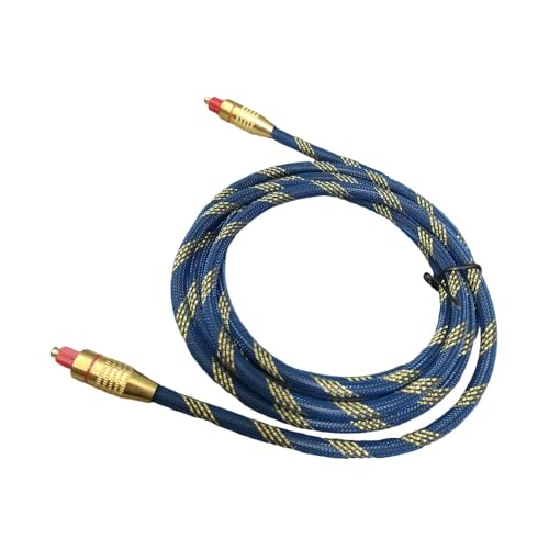 Cable coaxial digital de fibra óptica OD6.0 con conectores chapados en oro de 2 metros 4