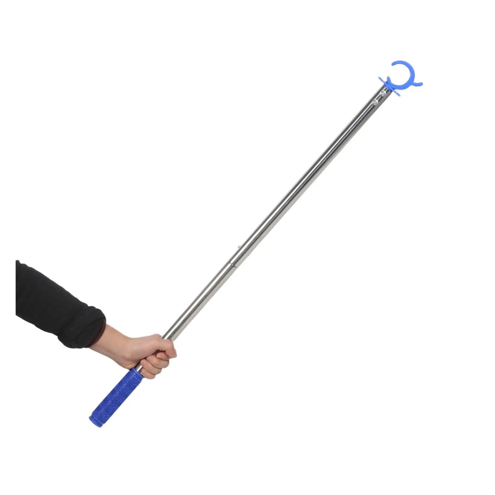 LIZHAYG Window Pole Opener 32Inch Window Opener Pole with Hook - Versatile Drapery Opening Rod for Rv Home Classroom Ceiling Windows Skylight Hook