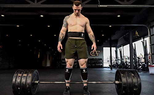 Gymreapers Quick Locking Weightlifting Belt For Bodybuilding, Powerlifting, Cross Training - 4 Inch Neoprene With Metal Buckle - Adjustable Olympic Lifting Back Support (Black, Large) #TOP5