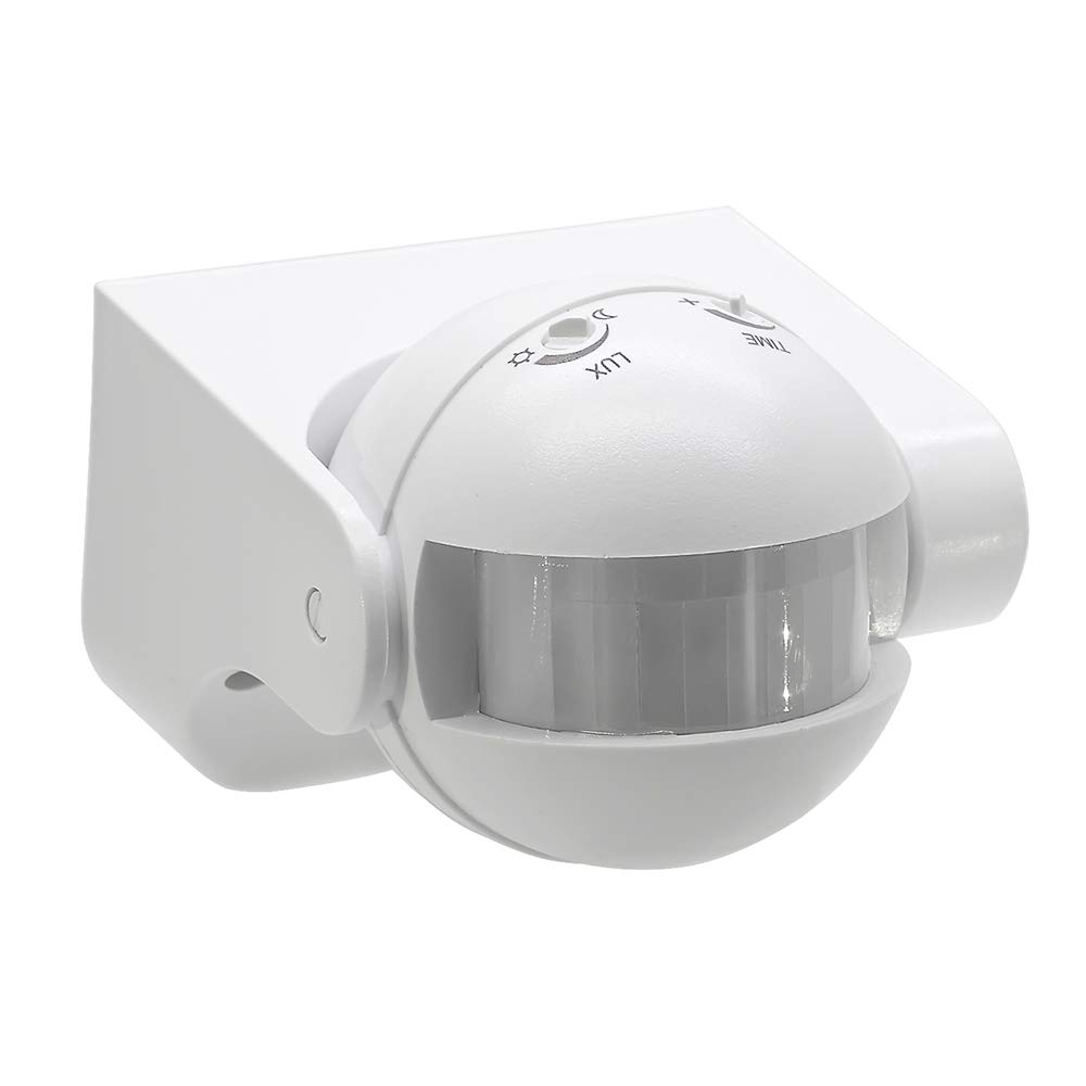 110V 220V 50/60 Hz 180 Degree IP44 Security PIR Motion Sensor Switch Movement Detector (ET039)