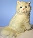 Gato persa de peluche sentado (25 cm)