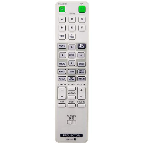 Leankle Remote Controller RM-PJ19/ RM-PJ27 for Sony Projectors VPL-FH30, VPL-FH35, VPL-FH500L, VPL-FHZ58, VPL-FHZ61
