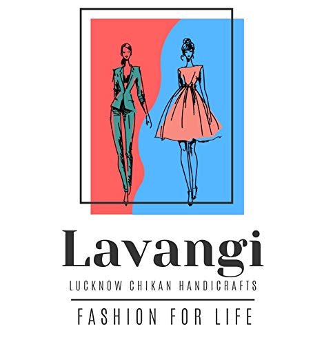 Image of Lavangi Women Lucknow Chikankari Hand Embroidered Chifffon Palazzo /Sharara (Free Size)