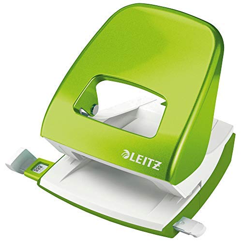 Heftgerät Standard grün metallic + Locher