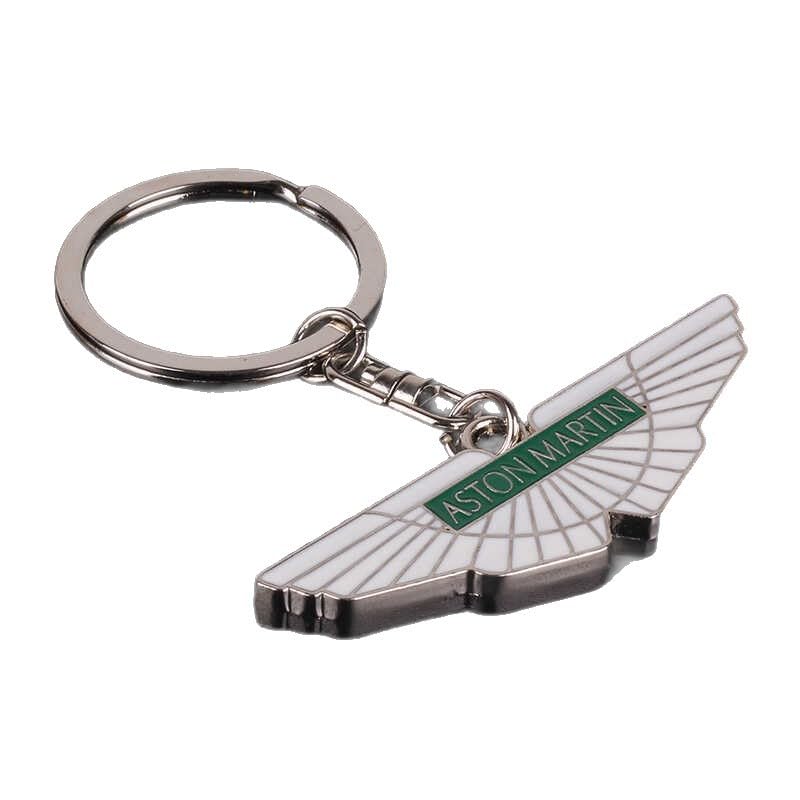 ZKAYHGG Porte-Clés de Voiture pour Aston Martin DBX, Trousseau de Clés Anti-Perte Remplacement Portable avec Logo pour Hommes et Femmes,Green