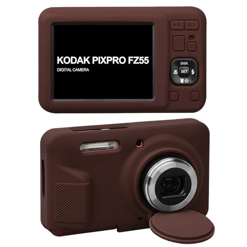 Funda de silicona para cámara Kodak PIXPRO FZ55 16MP miniatura 1