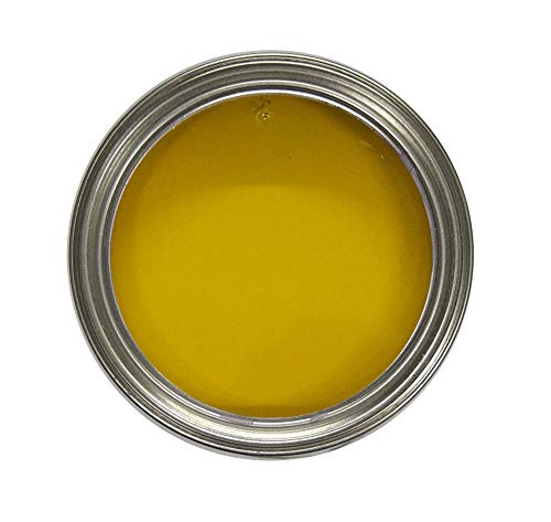 MP Essentials Car Van Motorbike High Temperature Engine Parts and Components Enamel Paint - Available in 16 Colours (Gloss Yellow)