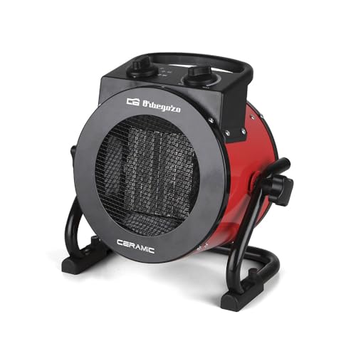 Orbegozo FHR 2050, Calefactor eléctrico, cerámico profesional, 2000 W, 2 potencias de calor,...