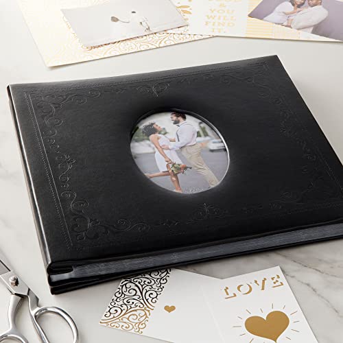Álbum de scrapbooking Recollections negro con relieve, paquete de 6 unidades miniatura 2
