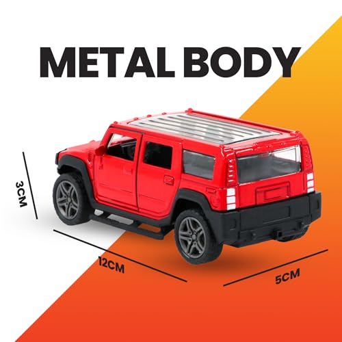 Image of GENIE'S TOY BUS 1:32 Scale Pullback Die Cast Jeep I Premium Alloy Metal Diecast Jeep I Diecast Metal Pullback Jeep for 3+ Year Kids