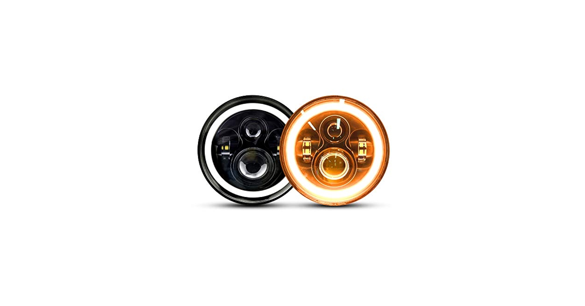 Amazon.com: Torchbeam 7 Inch Round Led Headlights Compatible