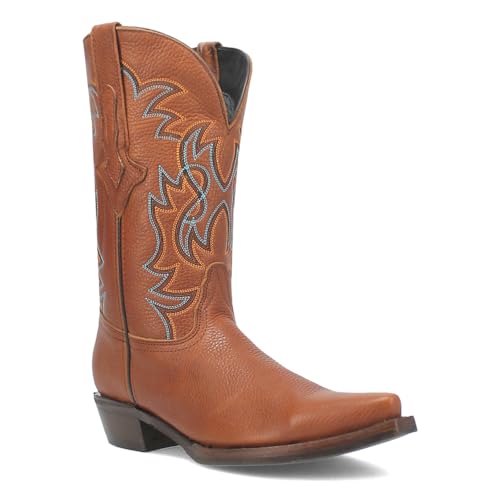 Dingo Men's Gold Rush Leather Embroidered Snip Toe Western Boot2