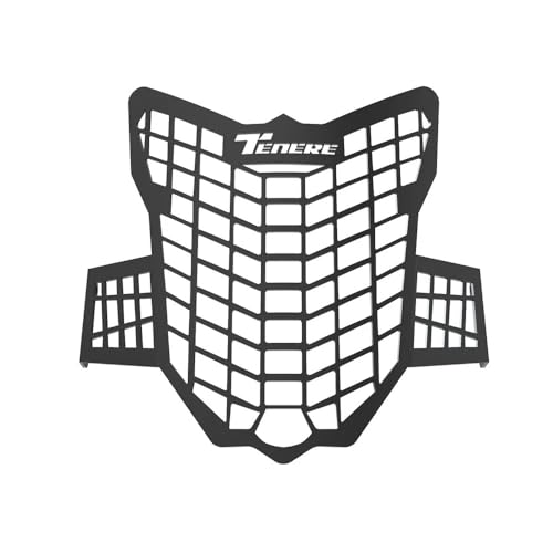 Couvercle de protection de calandre pour phare de moto XT660Z Tenere gris 2008-2016
