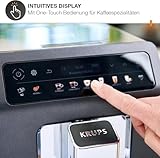 Krups EA895N Kaffeevollautomat Evidence One | One-Touch-Cappuccino | Doppel-Tassen-Funktion | 12 Getränkespezialitäten | Farbdisplay | 2,3L Wassertank | 1450 Watt - 3