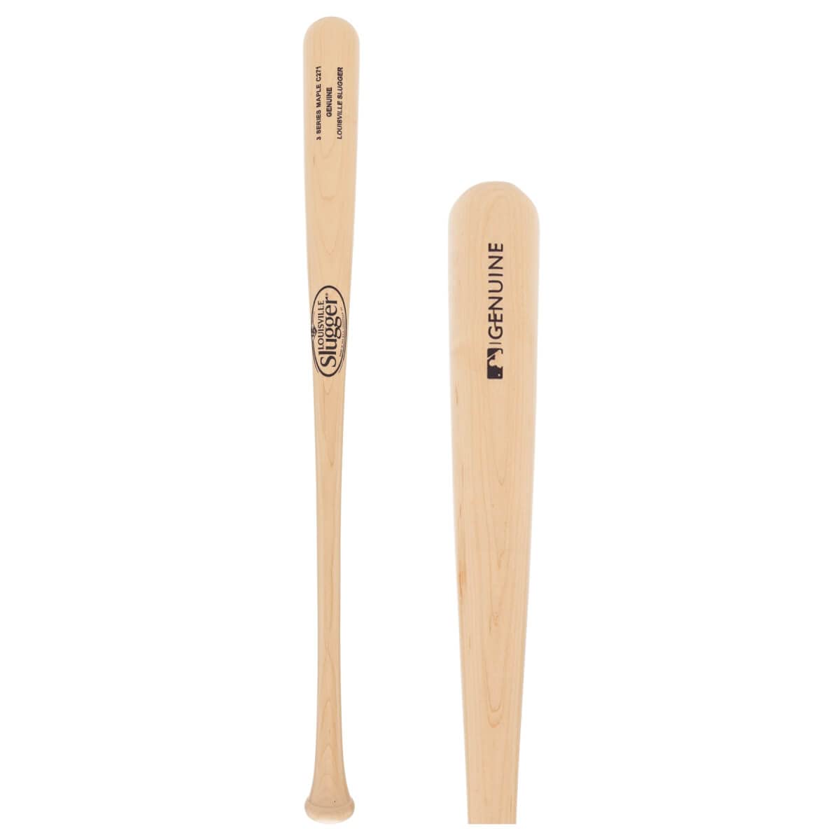 Louisville Slugger Unisex Genuine Series 3 C271 Maple Wood Baseball Bats