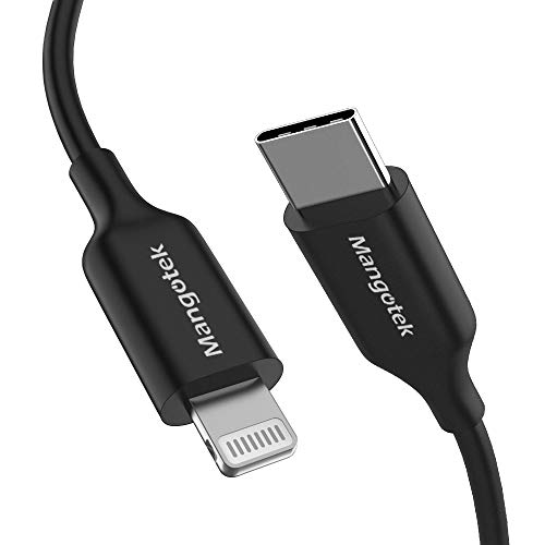 Mangotek [dP[u Type C/USB C to Lightning P[ui2M) PD[d\ CgjO P[u MFiF؍ς iPad/iPhone/iPodΉ MCA11iubNj