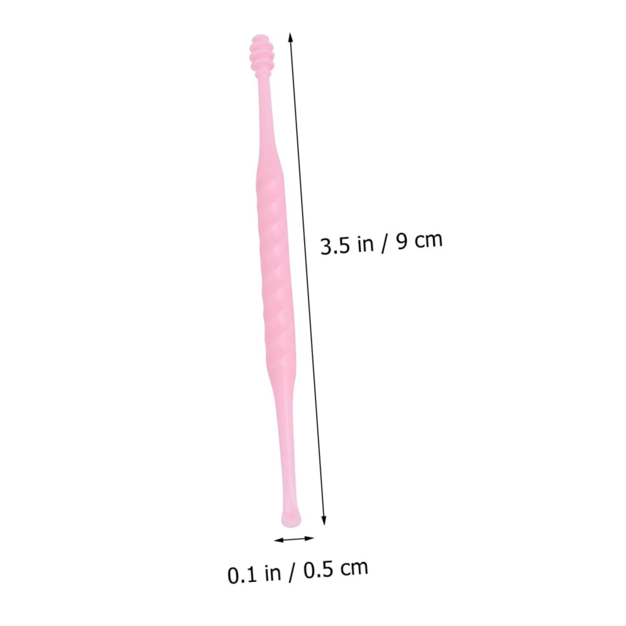 Healvian 10pcs Spiral Ear Ear Spoon Personal Care Tools for Cleaning and Massaging