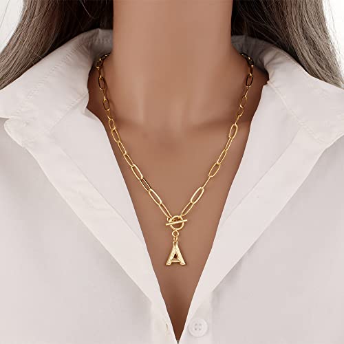 Collier initiale femme avec fermoir à bascule, le cadeau idéal - 2