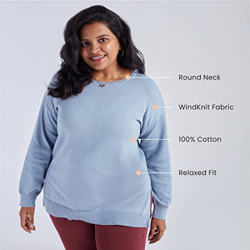 Image of BlissClub Women's Solid Regular Fit T-Shirt