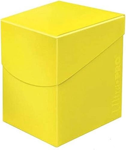 Ultra Pro - Caja de cubierta Eclipse Pro 100+ - Amarillo limón
