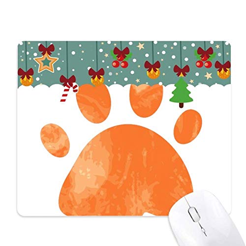 Alfombrilla de ratón gato naranja kawaii con superficie suave de precisión