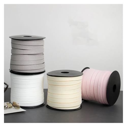 Cordon tressé en cuir velours 10mm gris pour fabriquer vos bracelets tendances à la maison - 6