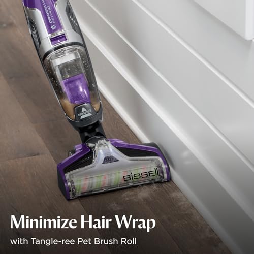 BISSELL Crosswave Pet Pro All in One Wet Dry Vacuum Cleaner and Mop for Hard Floors and Area Rugs, Purple, 2306A - Image 4
