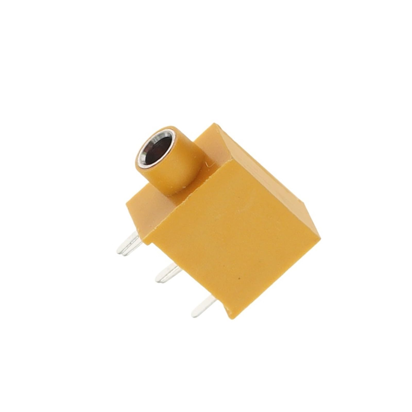 Adaptateur casque 3.5mm PJ325 PJ215 stéréo jaune pour réparer les faux contacts audio