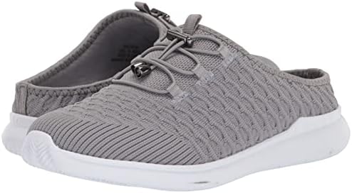 Propét Womens Travelbound Slide Sneaker, Grey, 6.5 XX-Wide US | Image 6