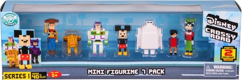 Crossy Road Disney Mini Figures 7 Pk #TOP9