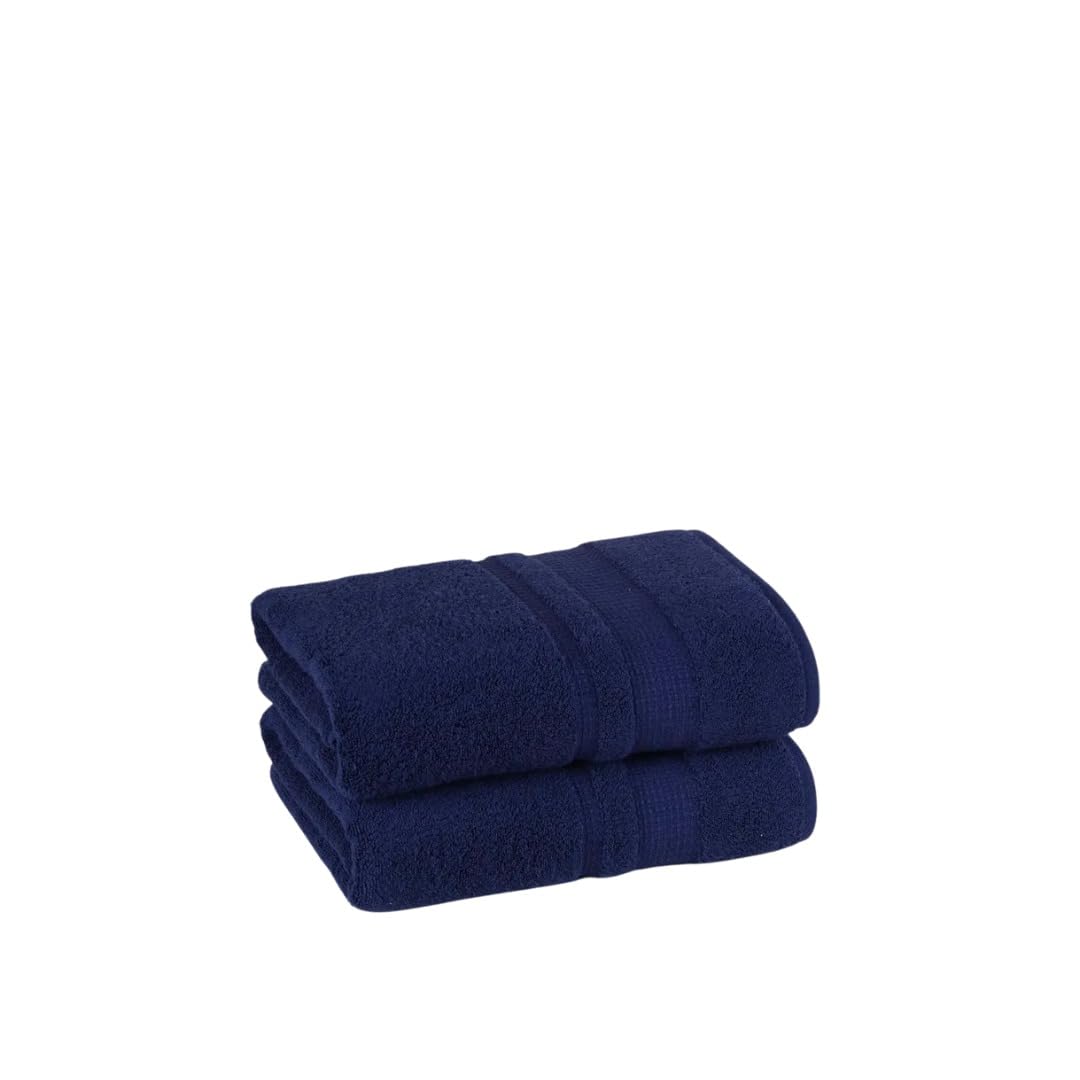 Sterling Mill 600 GSM Turkish Cotton Towels (Pack of 2) – Ultra Soft, Highly Absorbent & Durable, Luxury Hand Towels – Ring-Spun Cotton - 50cm x 90cm