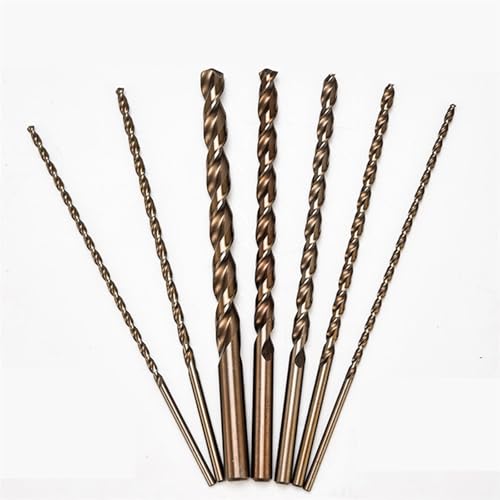 Foret long cobalt M35 6mm pour perçage de trous profonds dans l'acier inoxydable et la fonte