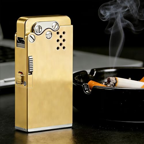 Encendedor mecánico de queroseno de aleación de titanio miniatura 1