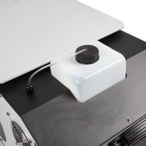 Máquina de humo para escenario TFCFL, máquina de niebla navideña con control remoto, máquina de humo de bajo perfil de 3000 W con protocolo DMX para teatro, escenario, fiestas y DJ, ajuste de salida de humo miniatura 6