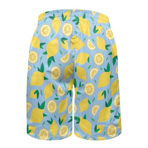 JooMeryer Men's Fruit Printed Breathable Summer Beach Swim Trunks Board Shorts with Mesh Lining2