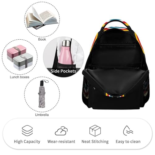 Archery Bullseye Target Sports Laptop Backpack Lightweight Travel Daypack Work Bag for School Office3