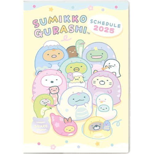 Cahier hebdomadaire Sumikko Gurashi B6 pour ne plus oublier vos rendez-vous importants