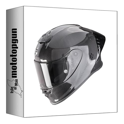 Casque intégral moto Scorpion exo-r1 Evo II Carbon air Solid Noir XL 111-261-03-06