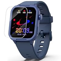 Kids Smart Watch for Boy Girl, Kids Watches with 19 Sport Modes, Heart Rate, Sleep Monitor, Pedometer, Alarm Clock, IP68 Waterproof Fitness Tracker, Gift for 6-16 Year Old Boys Girls Toys (Blue)