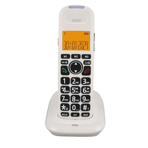 Teléfono inalámbrico Yoidesu con contestadora y pantalla digital miniatura 4