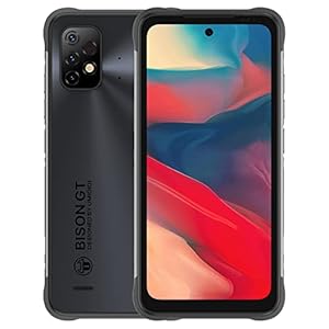 UMIDIGI Rugged Unlocked Smartphone, 6150mAh Battery, Bison GT2 8GB+128GB Android 12, 6.5″+FHD, G95 Octa-core, 64MP Triple Camera, NFC, 18W Fast Charge, IP68 & IP69K Waterproof Unlocked Cell Phone