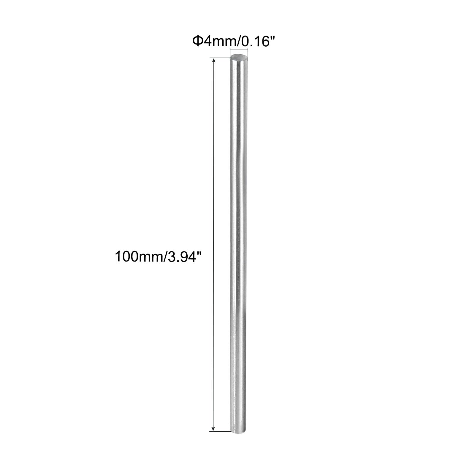 Uxcell 304 Stainless Steel Round Rods 4mm X 350mm For DIY Craft, 2 Pack - View #8