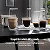 De'Longhi Magnifica Start ECAM222.20.B, Macchina Caffè Automatica con Beccuccio Montalatte, Macchina Espresso con 4 ricette Preimpostate, Pannello di Controllo Soft-Touch, 1450W, Nera