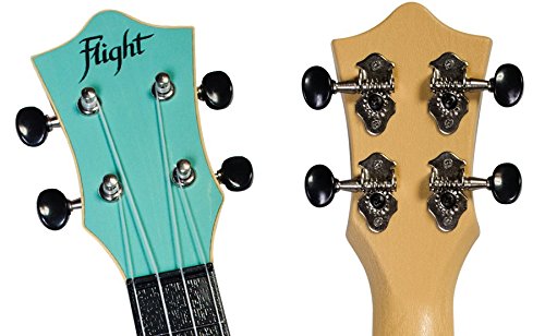 Flight, 4-String Travel Series Soprano Ukulele, Light Blue (TUS-35LB) - Les Beatles, Paul McCartney, John Lennon, RIngo Starr, George Harrison Flight, 4-String Travel Series Soprano Ukulele, Light Blue (TUS-35LB) – Image 5