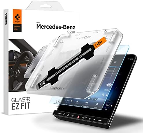 Spigen EZ Fit Anti-Glare Matte Tempered Glass Screen Protector for Mercedes Benz C-Class W206 (2021-2022) - 1 Pack