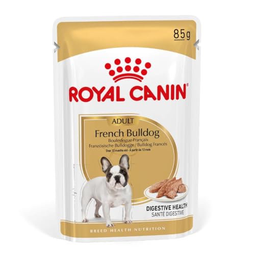Royal Canin French Bulldog Adult Dog Food Wet Pouches 85g (Pack of 12)