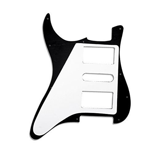 Musiclily Pro 11 trous HSH Pickguard Guitare pour USA/Mexican Fender Standard Stratocaster ST de Style Moderne, 3 plis… - Les Beatles, Paul McCartney, John Lennon, RIngo Starr, George Harrison Musiclily Pro 11 trous HSH Pickguard Guitare pour USA/Mexican Fender Standard Stratocaster ST de Style Moderne, 3 plis… – Image 3