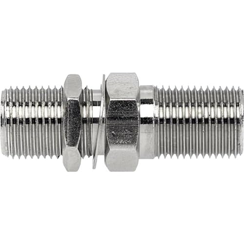 Axing CFA 26-02 Adapter F-Buchse auf F-Buchse Doppelbuchse SAT Kabelverbinder (1 Stück)